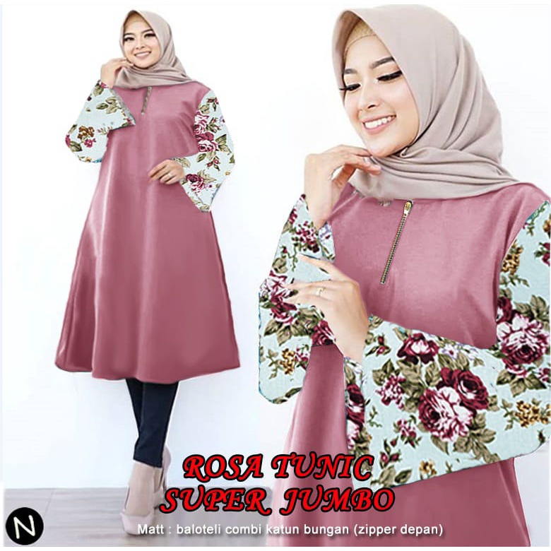 CTN Baju Tunic ROSA best seller terlaris