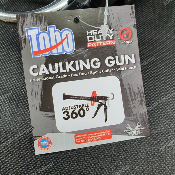 

Tembakan Lem Kaca Silicone Silikon Sealant Toho 360 Caulking Gun 026