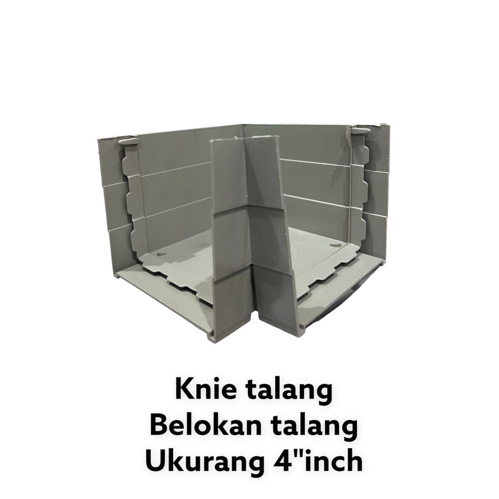 KNEE TALANG/BELOKAN TALANG KOTAK 4"INCH/
