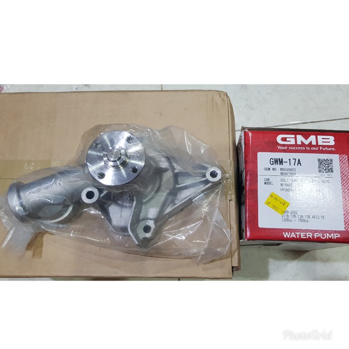 SPAREPART - Water Pump Mitsubishi Lancer SOHC/Hyundai Accent GMB Japan - AKSESORIS MOBIL - OTOMOTIF