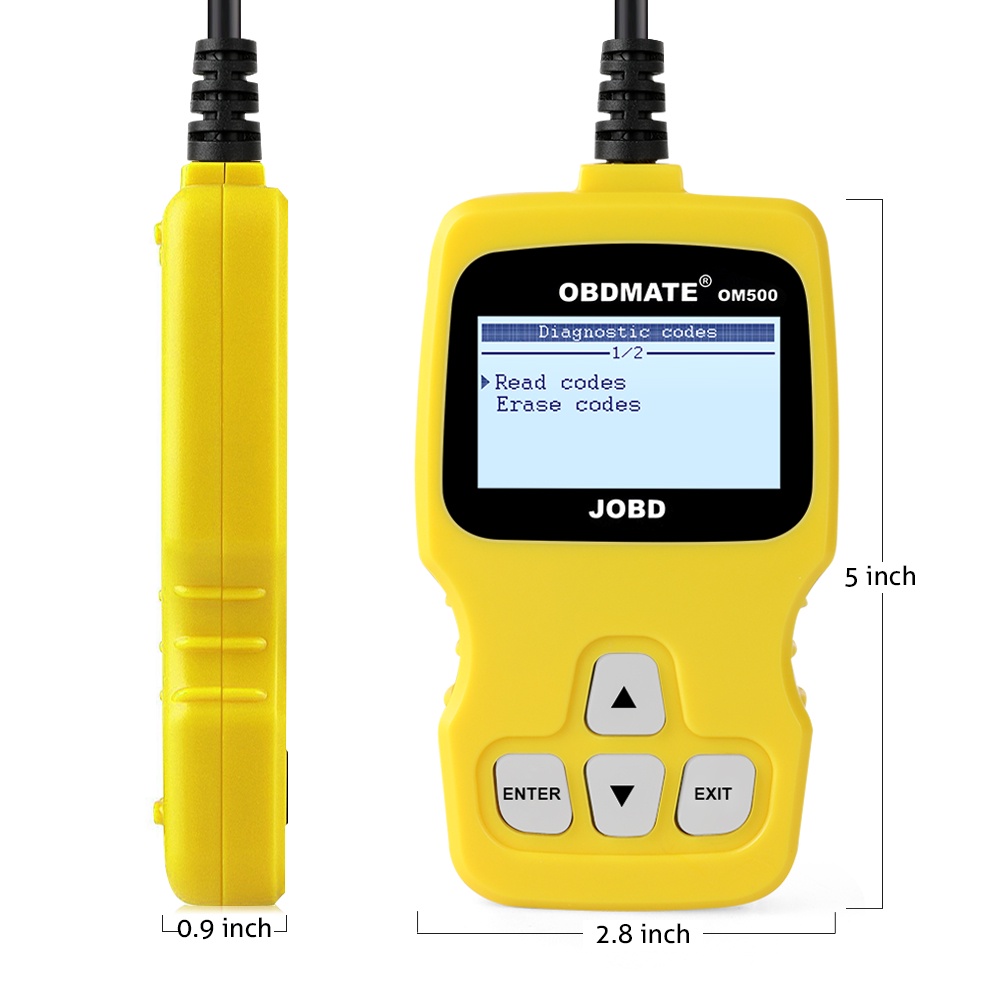 AUTOPHIX OM500 JOBD/OBDII/EOBD Obd2 Scanner Car Scanner Odb2 Car Diagnostic Tool Obd Car Diagnostic Scanner Automotive Scanner