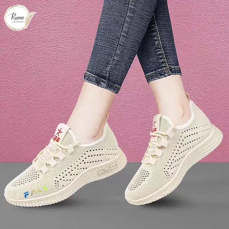 Sepatu Sneakers Wanita Casual Sneakers Trendy - F-35