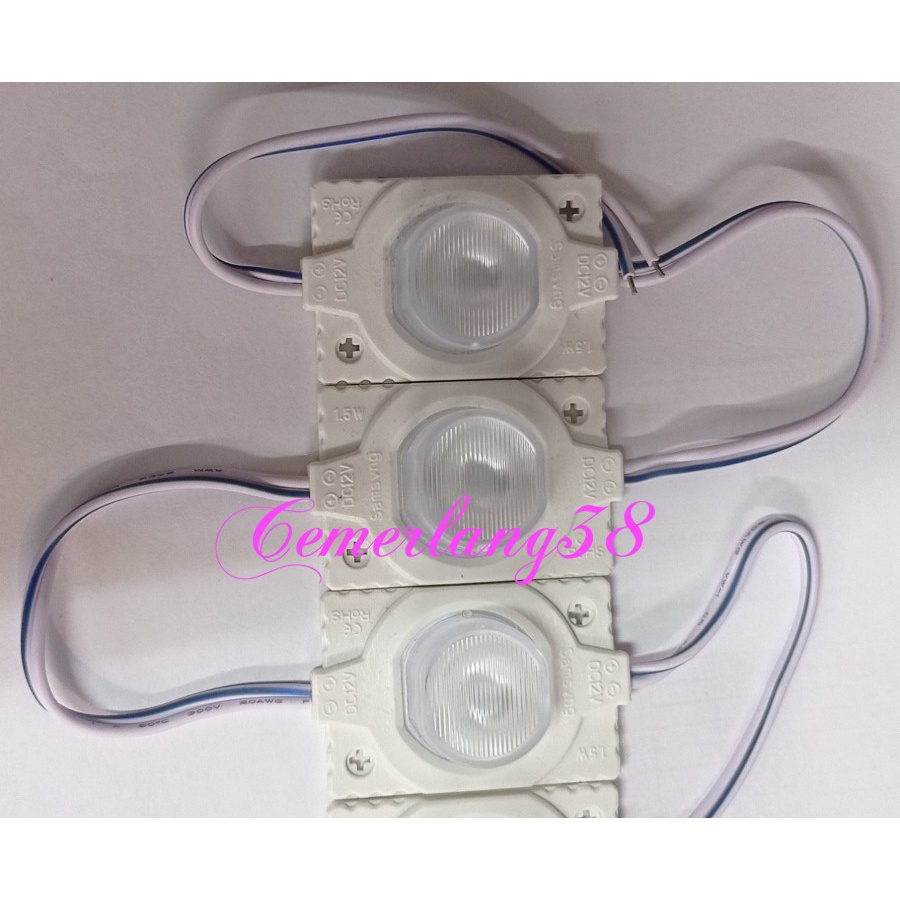 Lampu LED Modul 1.5 Watt 12 Volt / LED Module 1 Mata - BIRU