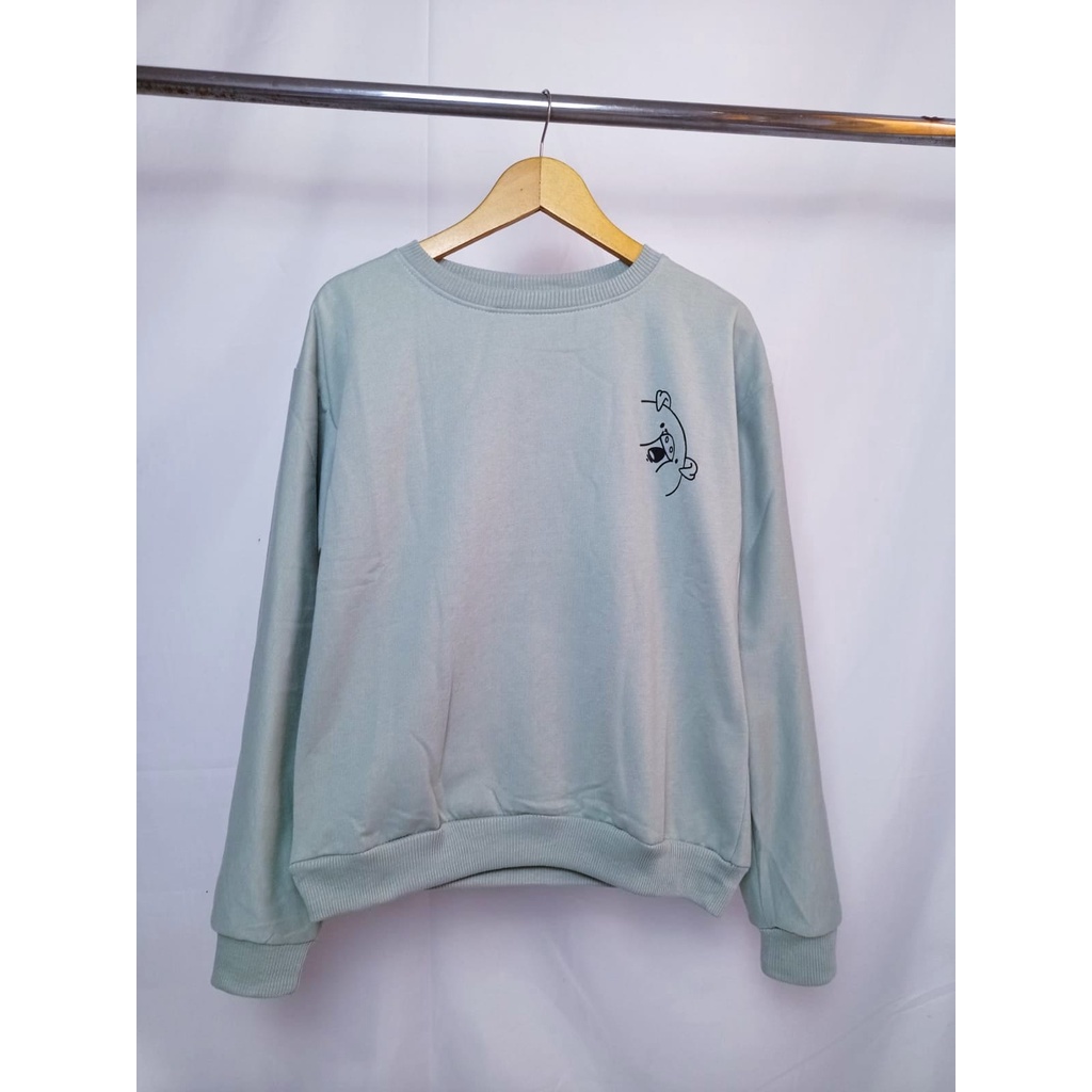 Sweater Wanita Puggy  Bahan Fleece