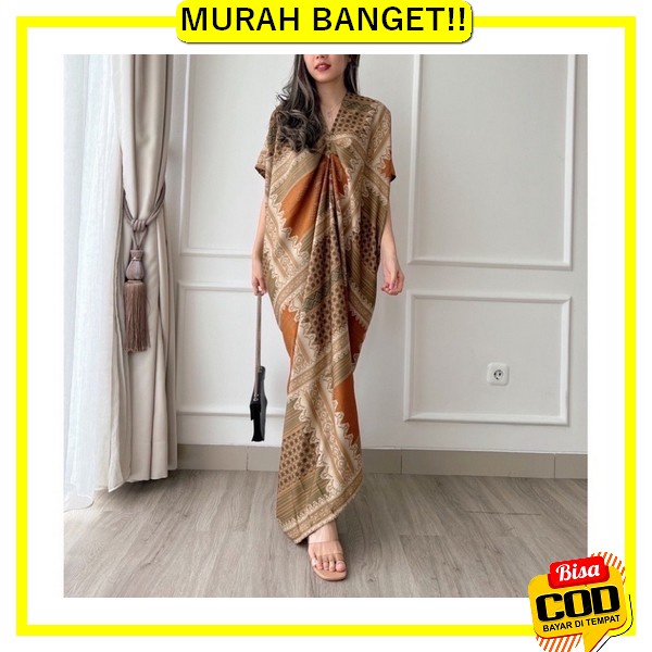 Dres Wanita Simpel Cewek Kekinian Dewasa Sexy Keren Drees Remaja Korea Herfit / Kaftan Long Dress / 
