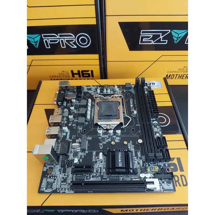 Motherboard EzPro H61 USB 3.0 - Socket LGA 1155