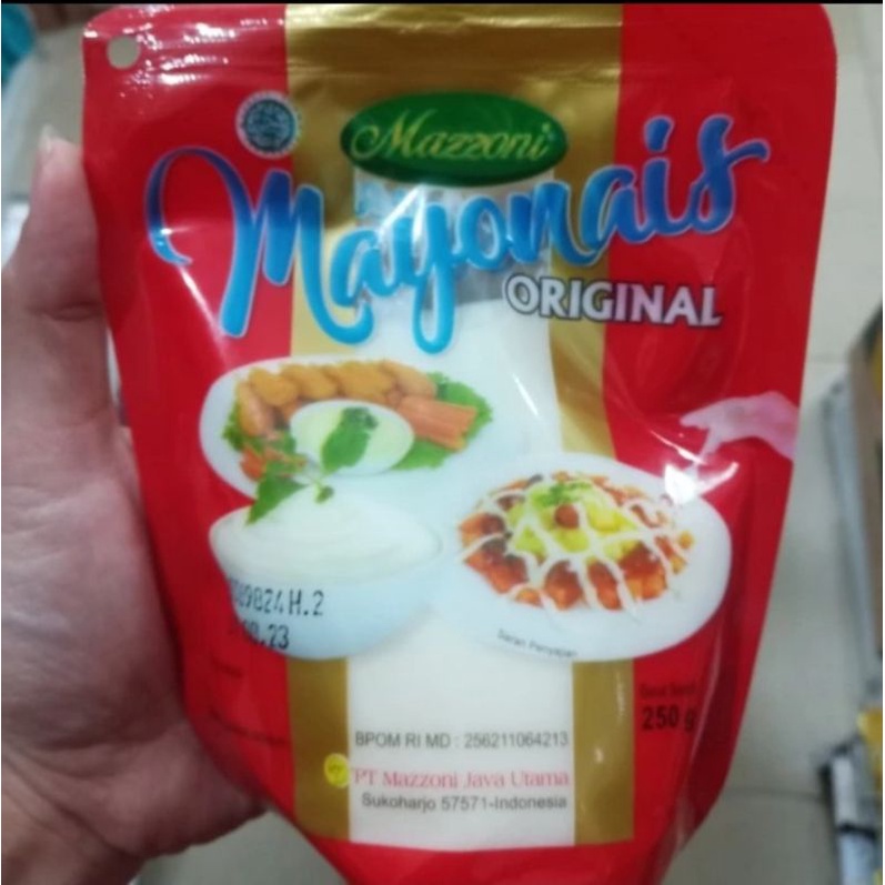 

Mazzoni Mayonais original 250gr - mayones saus mayo