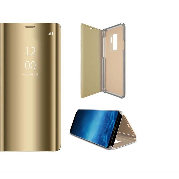 [QW316] Casing Flip View Mirror Case RealMe 3 Pro RealMe 5 RealMe 5i RealMe 5 Pro RealMe 6 Pro RealM