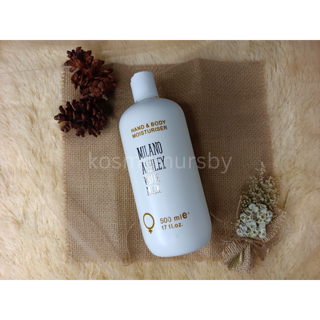 MUSK BY MILANO ASHLEY Hand &amp; Body Lotion Moisturiser 500 ML