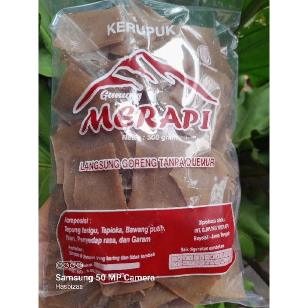 

Kerupuk Bawang Tapioka Mentah Rasa Ikan 500 gram