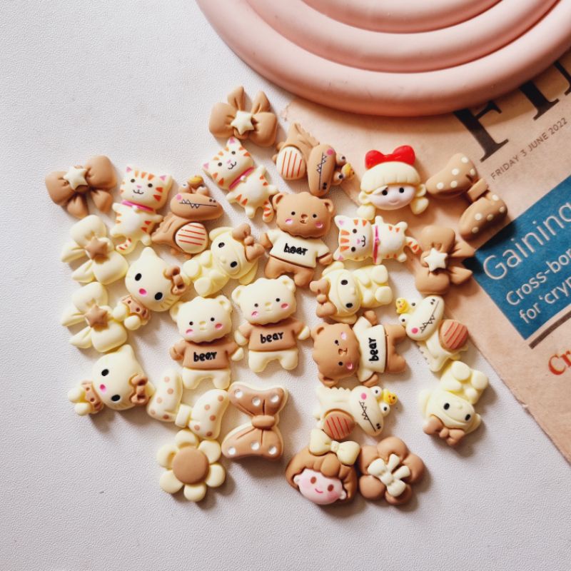 Clay Resin Series Coklat Termurah Resin Clay Series Choco Resin Choco inport Termurah Tempelan Resin