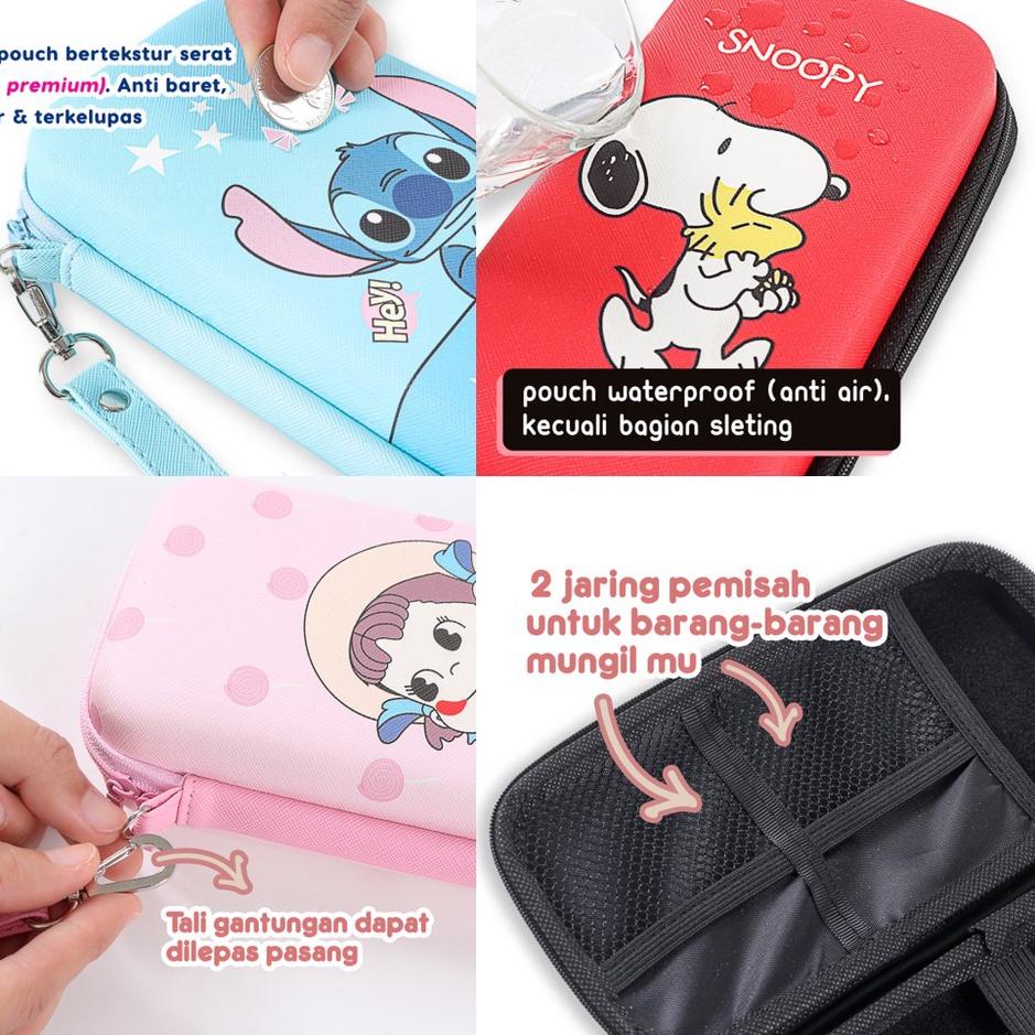 Best Stock Acc_box | PRINTING SUPER JUMBO - Dompet HP Kartun/ Dompet Powerbank/ Dompet Headset