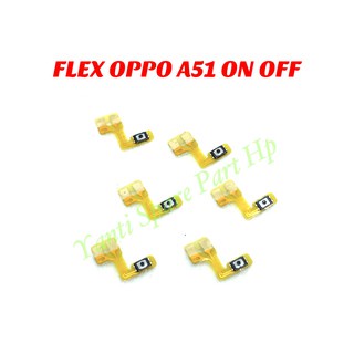 Flexible On Off Oppo A51 A51W Mirror 5 Original New