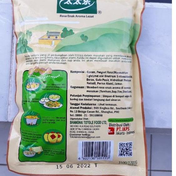 

10.10 SALE Totole - Kaldu Jamur 200 gr Vegan & Vegetarian grosir