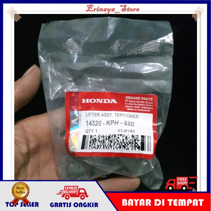 ORIGINAL AHM Tonjokan Rantai Keteng Setelan Tensioner Motor Honda Kharisma Karisma Supra X 125 KPH O