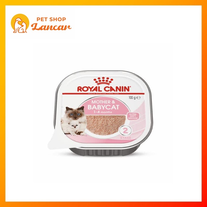 Royal Canin Mother &amp; Baby Cat Wet Makanan Induk &amp; Anak Kucing 100gr