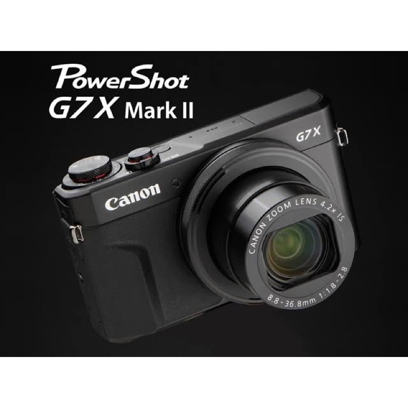 canon PowerShot g7x mark ii