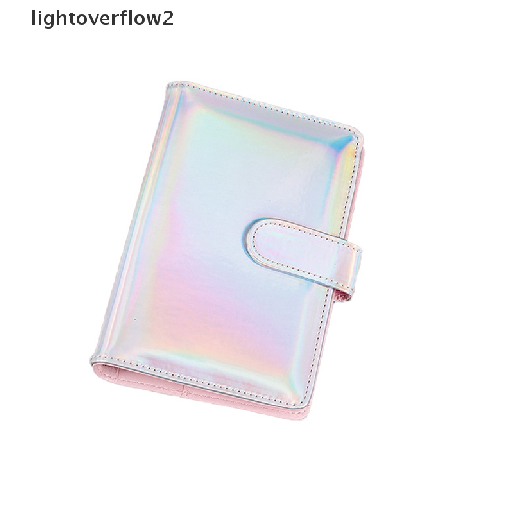 (lightoverflow2) Amplop Binder Organizer Bahan Kulit Ukuran A6 Untuk Buku Agenda