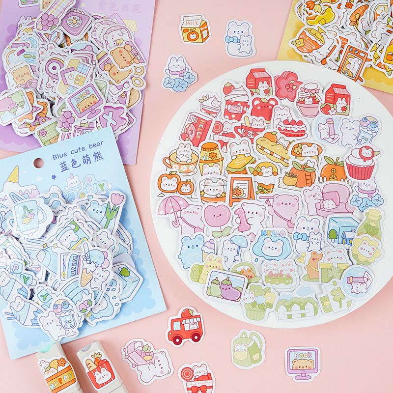 

20pcs deco sticker - stiker dekorasi - sticker scrapbook bullet journal diary - Stiker BUJO - Stiker Case HP