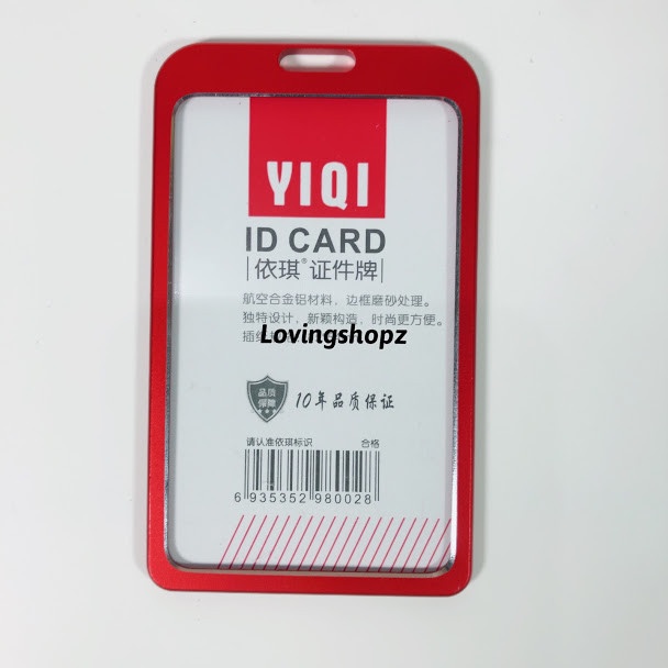 

Namecard Id Card Aluminium Warna Warni
