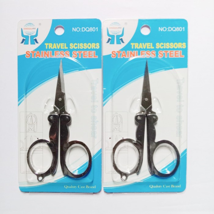 

Cantik Gunting Lipat Travel Scissors Stainless Steel Berkualitas