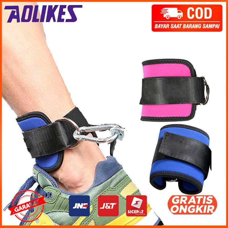 Fitness Gym Adjustable DRing Pull Ankle Strap Right Feet 1 PCS A7129