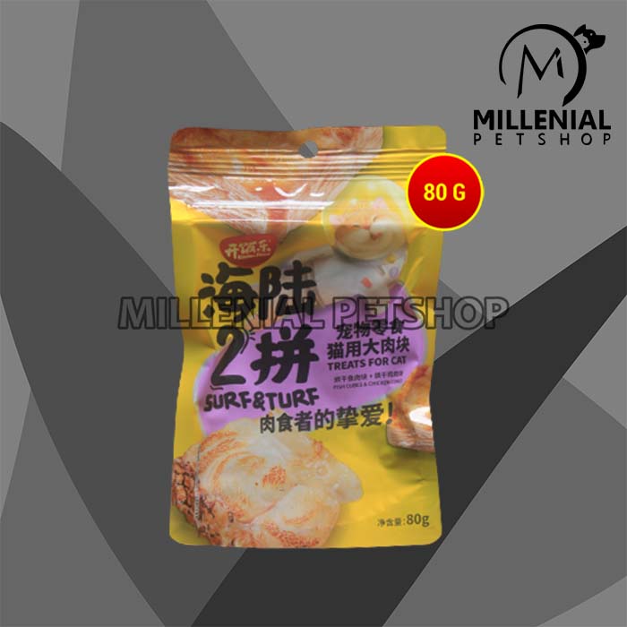 Snack Treats Cemilan Kucing Kitchen Flavour 80 Gram