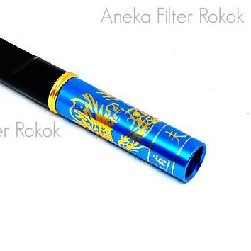 Filter Permanen Motif Naga Elegan Bahan Logam 3 Ukuran Rudorf RV918