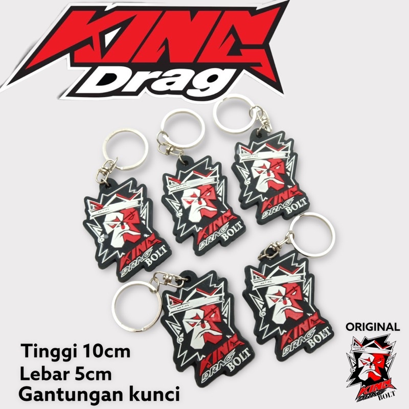 gantungan kunci key chain gantungan konci KINGDRAG ORIGINAL