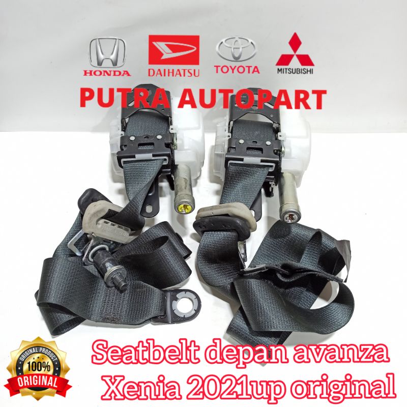 seatbelt safety belt sabuk pengaman depan avanza xenia 2021up original