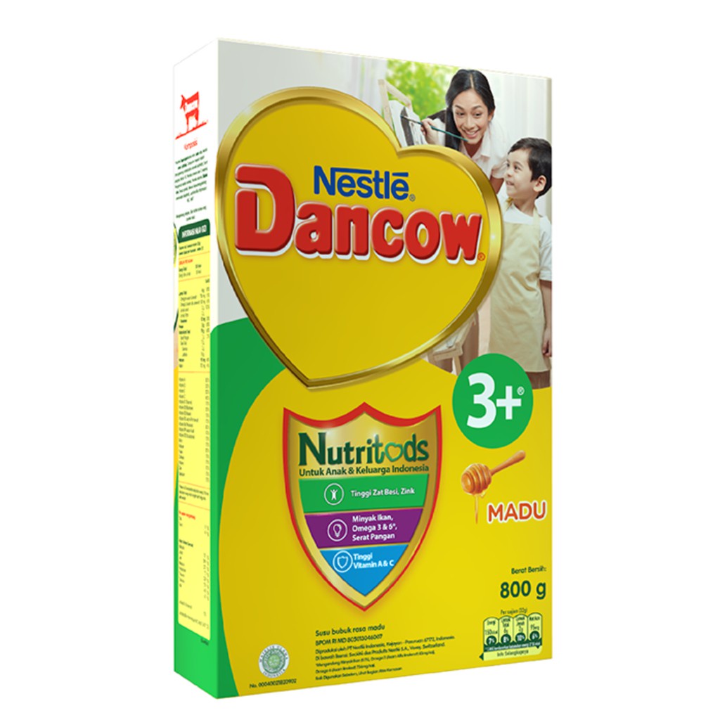 DANCOW 3+ MADU 800 GR