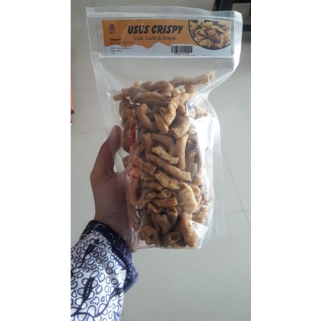 

Keripik Usus Crispy Ayam "ECO" 200gr