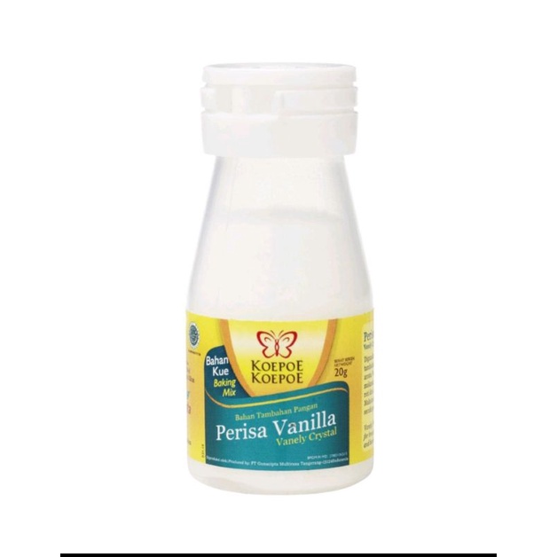 PERISA VANILLA (20gr) Vanila Vanili kristal Crystal KOEPOE KOEPO Kupu