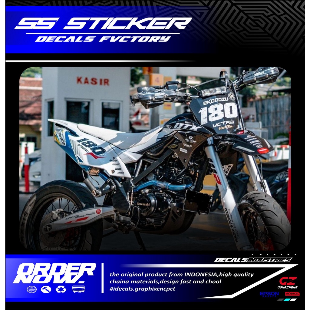 0028 new decal sticker full body klx D-Tracker