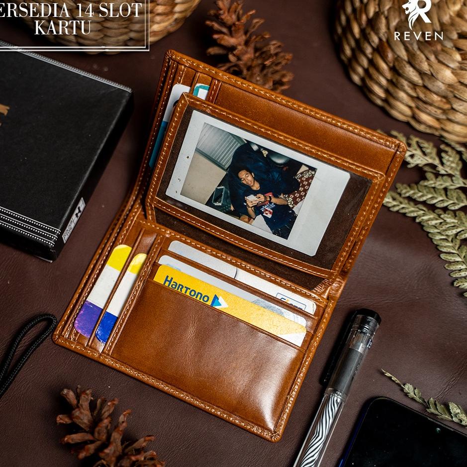 Tren Terbaru Dompet Kulit Wallet Pria Cowok Asli Panjang Original Branded Import Premium Keren Cowo 