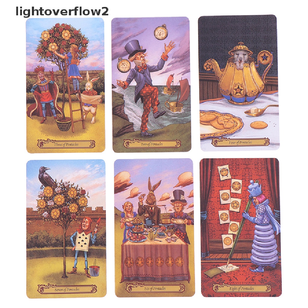 (lightoverflow2) Kartu Tarot Ramalan Divinasi Divinasi Divination Untuk Pesta