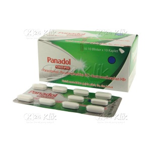 [ECER] Panadol / Merah / Biru / Hijau 1 Strip Isi 10 Tablet Obat Sakit Kepala