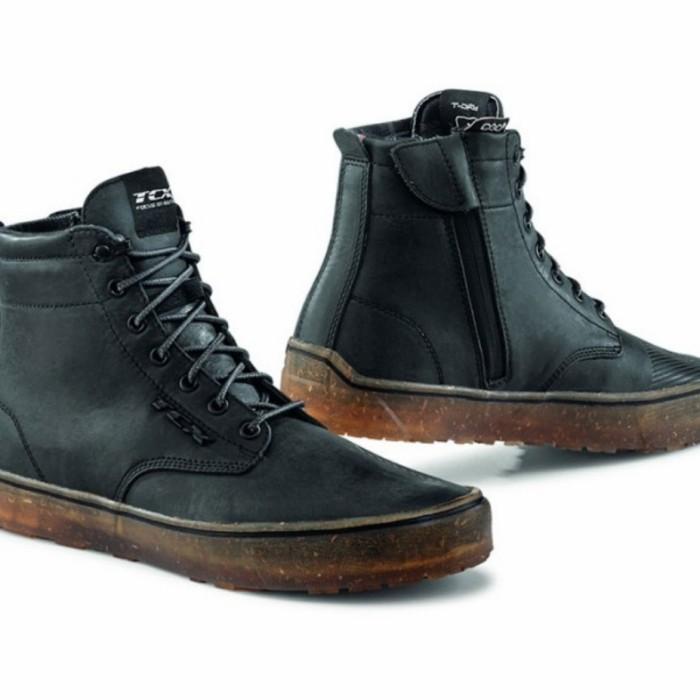 Biker Tcx Dartwood 7306W Black Shoes | Sepatu Touring Waterproof | Tcx Shoes