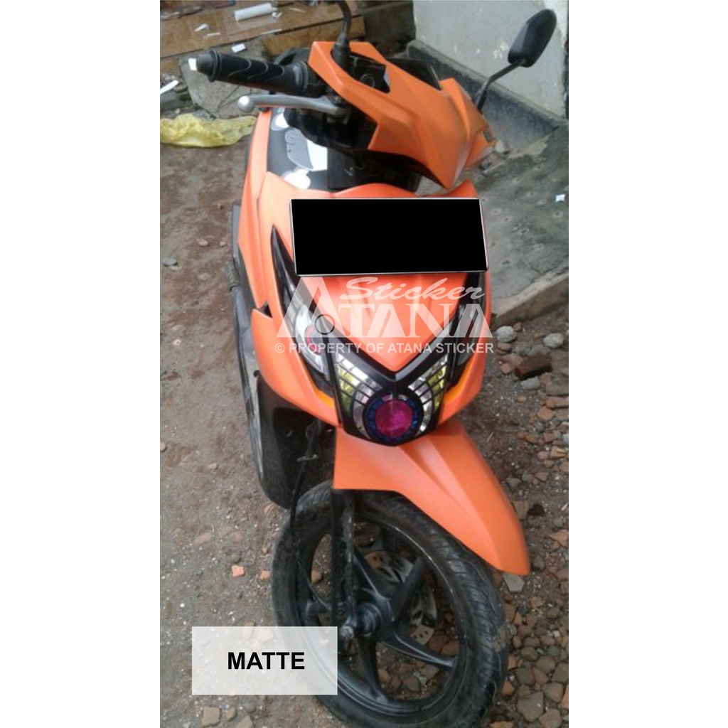 Skotlet Orange Doff Glossy Scotlet Oren Oranye Dop Gloss Stiker Matte Metalik Kilap Sticker Anti Gores Meteran Decal Roll Scotlite Body Sepeda Motor Matic Scotlight Mobil Tiang Dekorasi Kaca Aquarium PCX NMAX Beat Vario Ninja CBR Harley Vespa Scoopy Mio