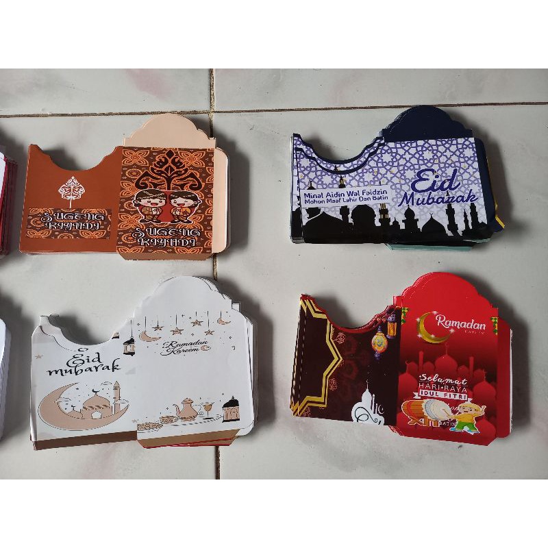

amplop lebaran lembaran ukuran sedang 100 lembar
