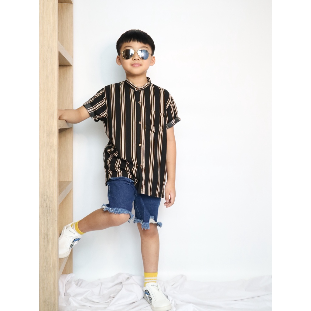 JIRO SHIRT Kemeja lengan pendek premium by ht clothingline