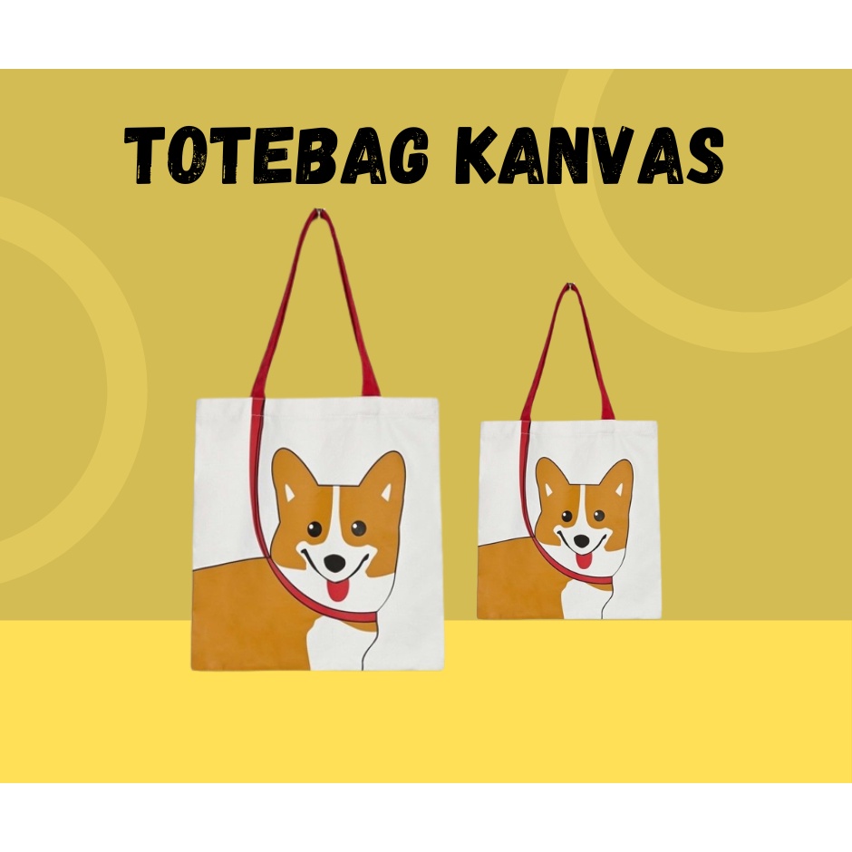 Totebag Kanvas,Totebag Murah,Custom Totebag,Souvenir Totebag