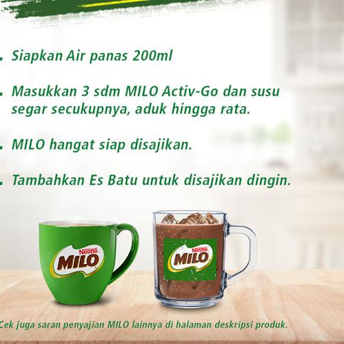 

GRATIS ONGKIR✅MILO 3in1 ACTIV-GO Susu Coklat Pouch 800g|SQ4