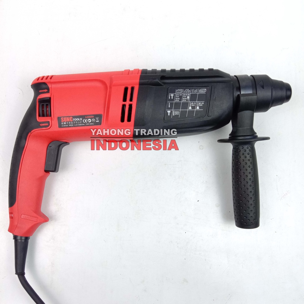 SUNC TOOLS Hammer Drill S-EH005 Mesin Bor Listrik Mesin Bobok Tembok Beton 26mm