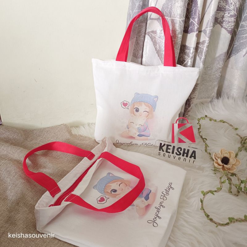 

goodiebag blacu costum tas blacu ultah souvenir
