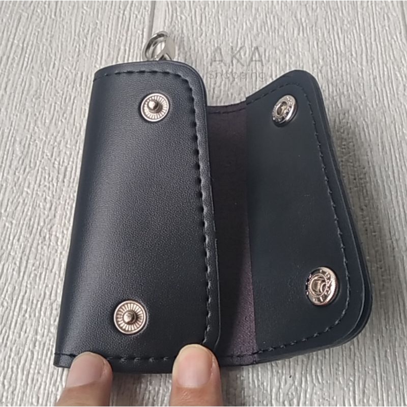 [HG BOSS08] Elegan Dompet STNK Gantungan Kunci Mobil Motor