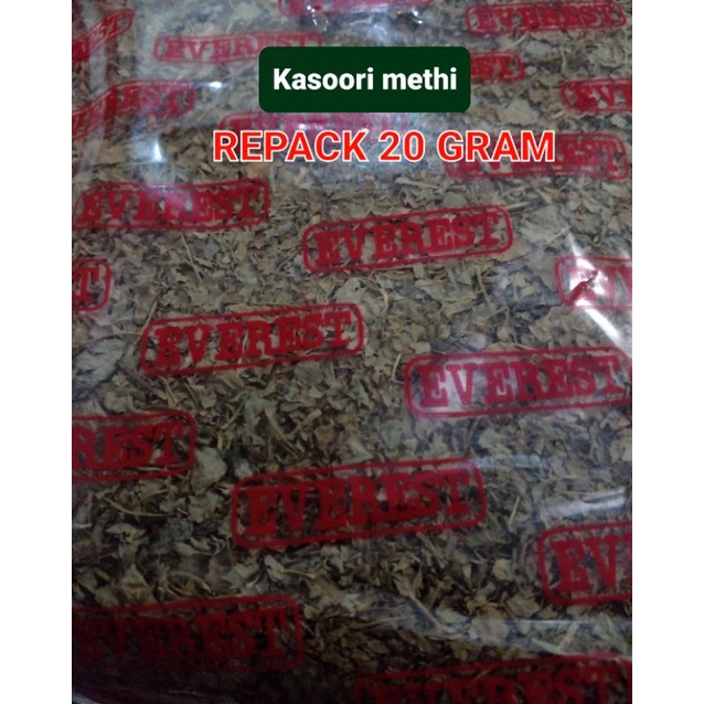 

Kasoori Methi - Fanugreek Leaves - repack 20 gram