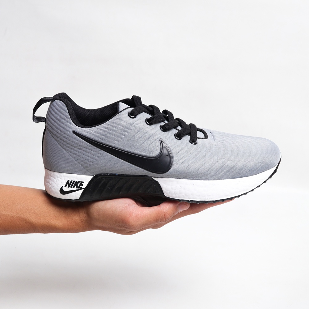 Sepatu nike fly flyknite zoom import sneakers 39 - 44 abu hitam