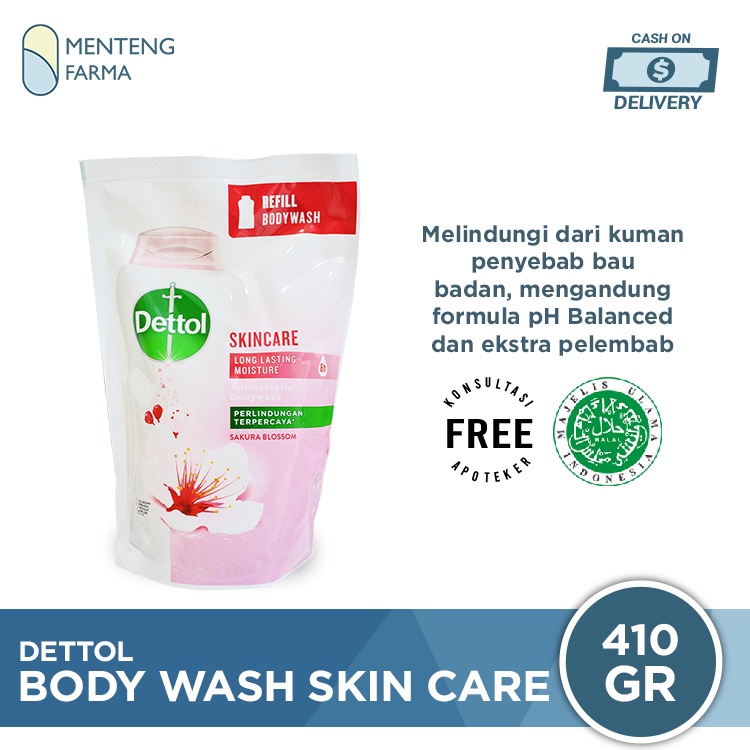 Sabun Mandi Cair Dettol - Skin Care (410gr)