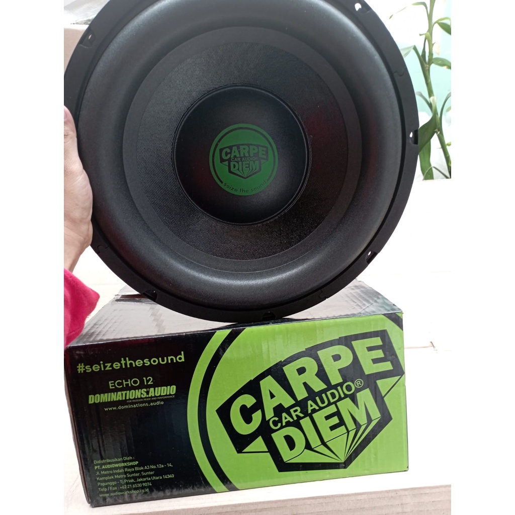 Paket Audio Mobil Carpe Diem Speaker Mobil 2 way Split Subwoofer power 4 ch